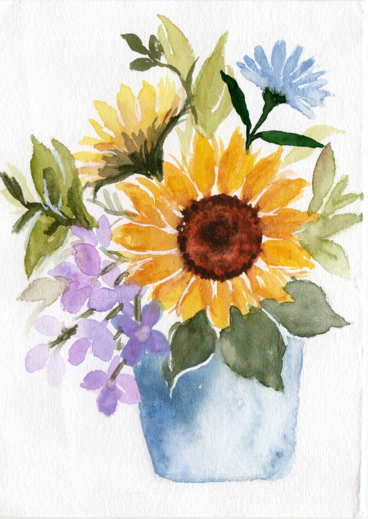 Sunflower Vase Anemona - image 1 - student project