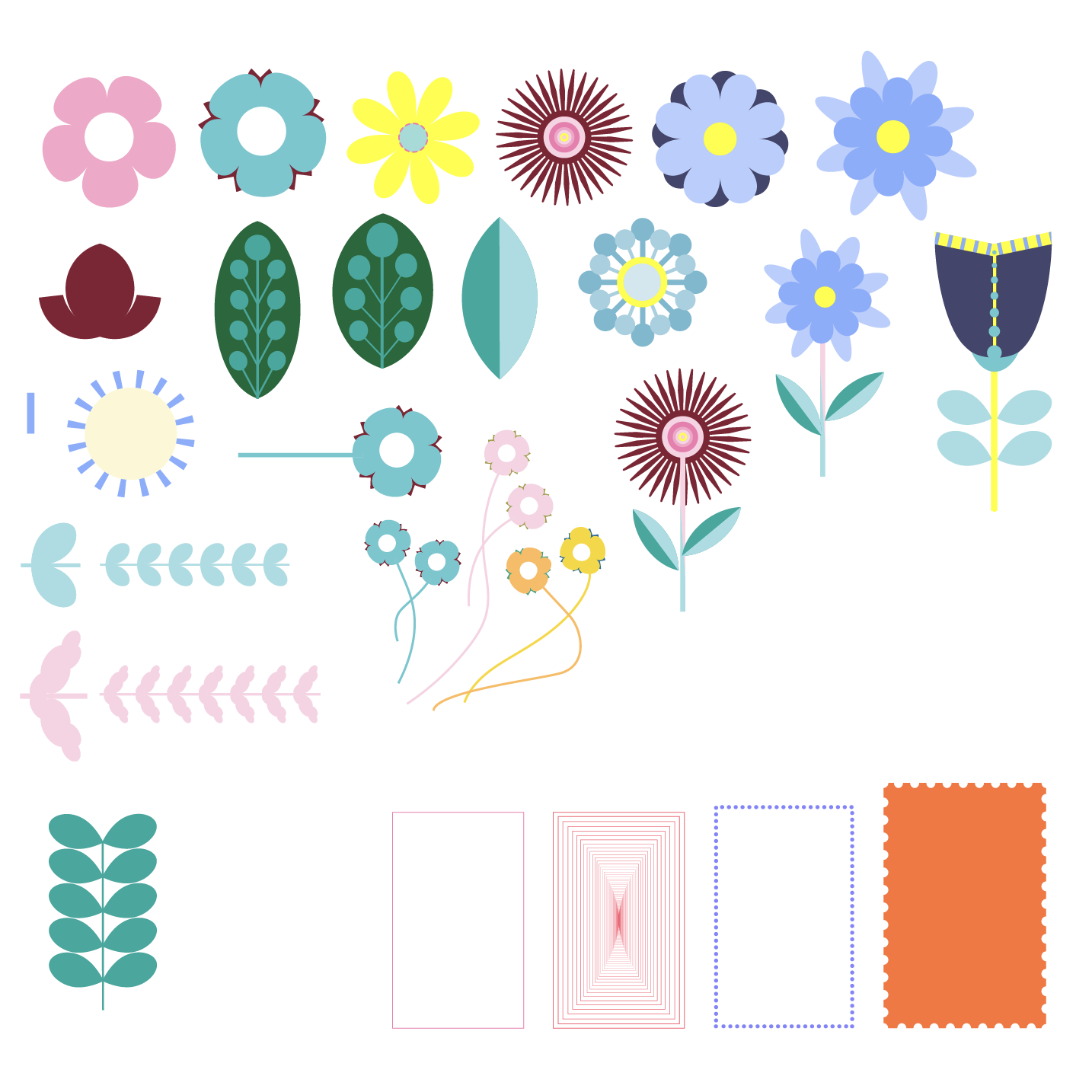 Simple Geometric Shapes in Adobe Illustrator CC - image 1 - student project