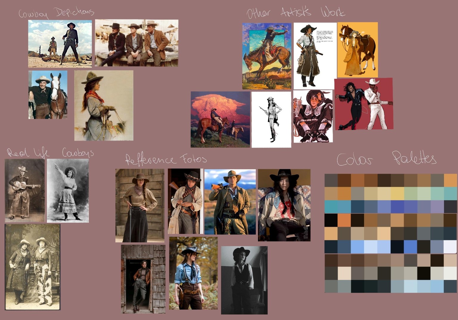 Mich als cowboy/cowgirl zeichnen - image 1 - student project