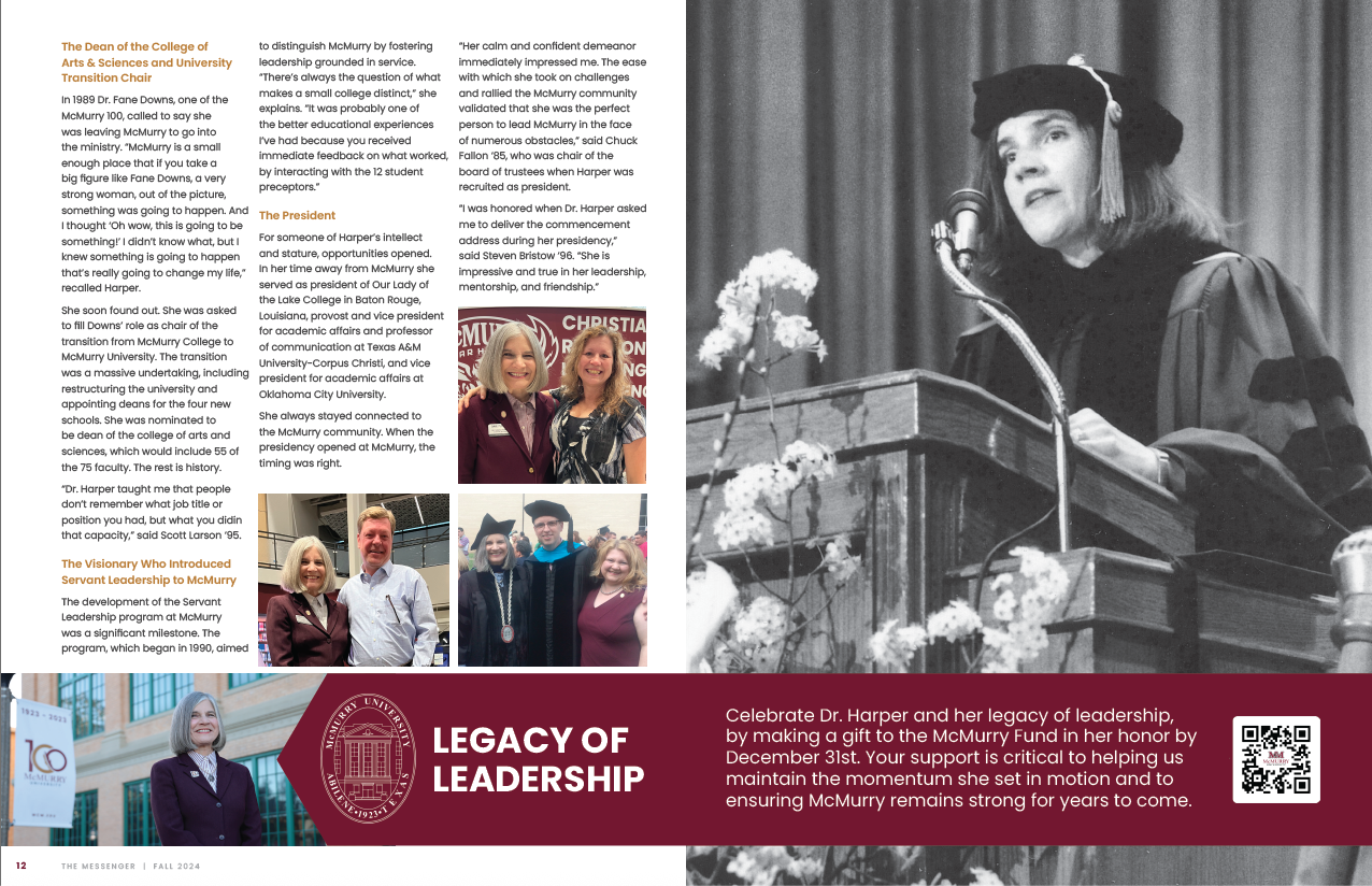 University President Retirement Article - image 2 - student project
