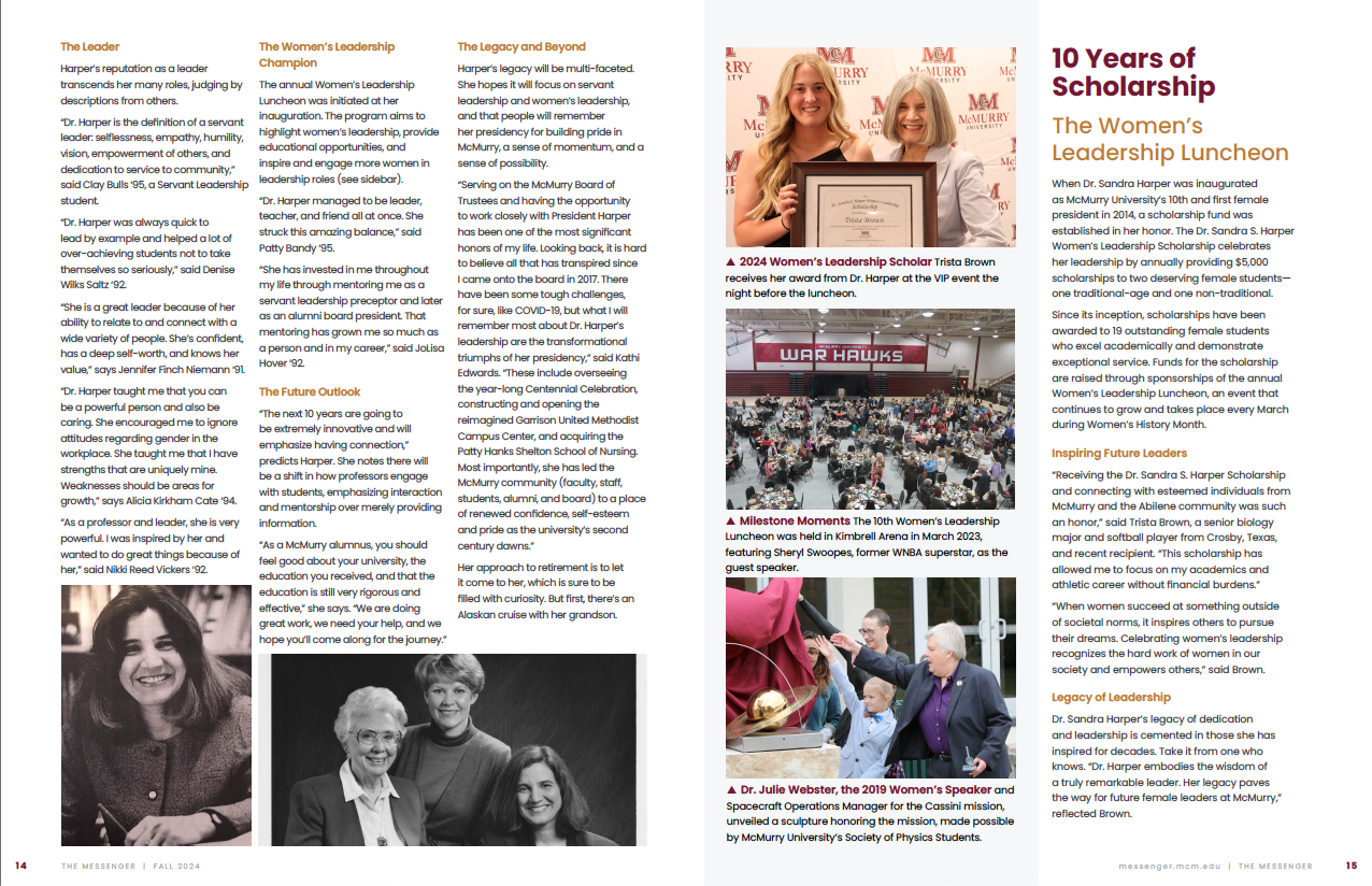 University President Retirement Article - image 3 - student project