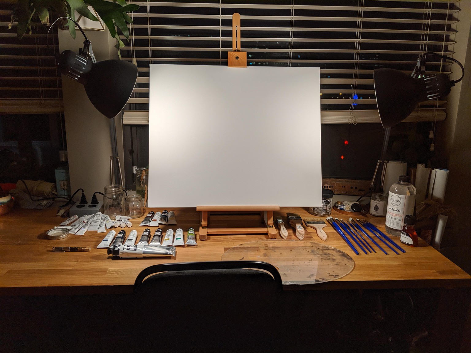 Painting my 'Deepquiet Stillness' - image 1 - student project