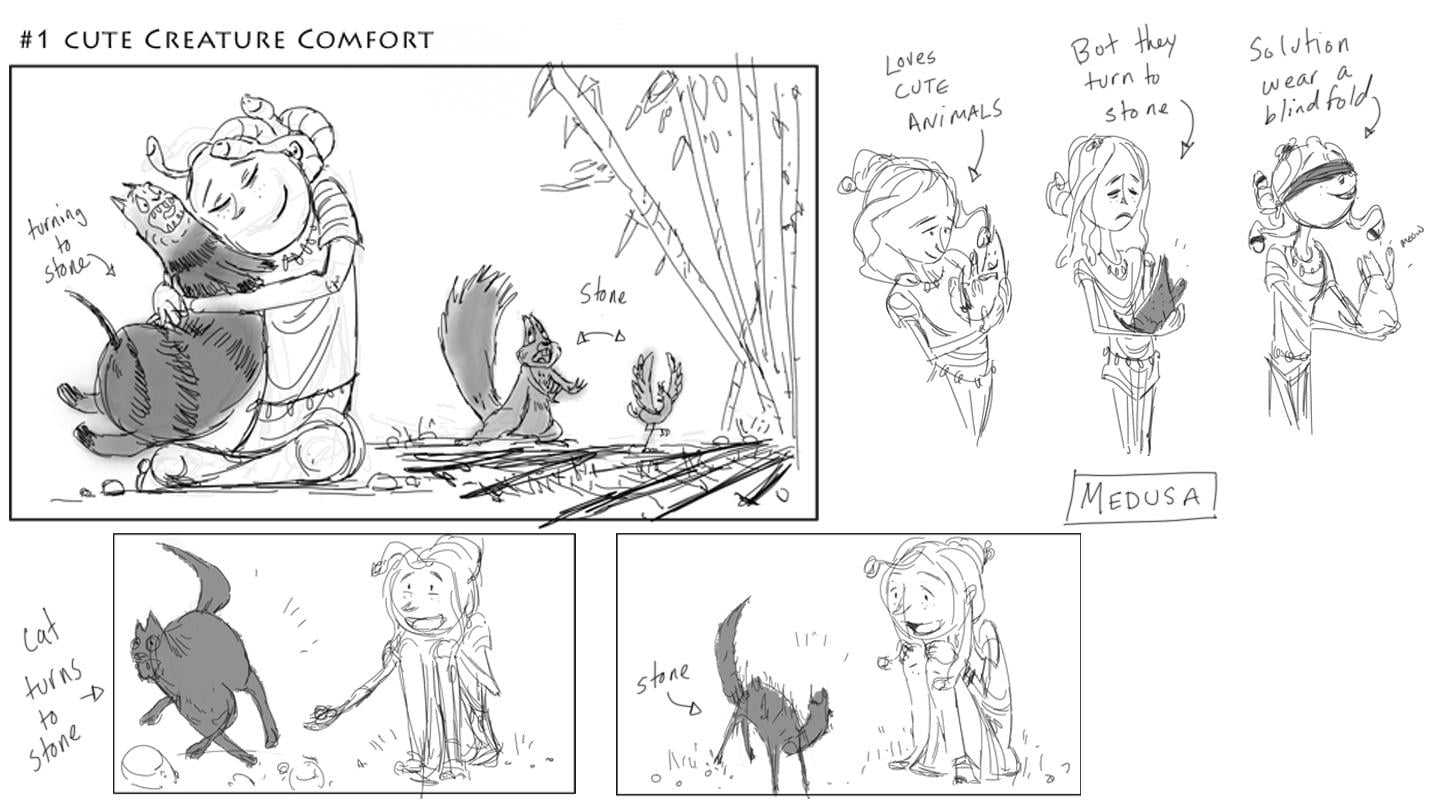 Medusa Story Ideas  - image 2 - student project