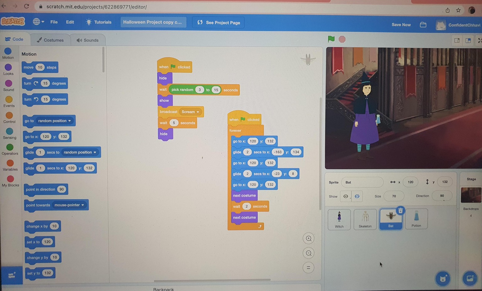 A Spooky Halloween! - image 2 - student project