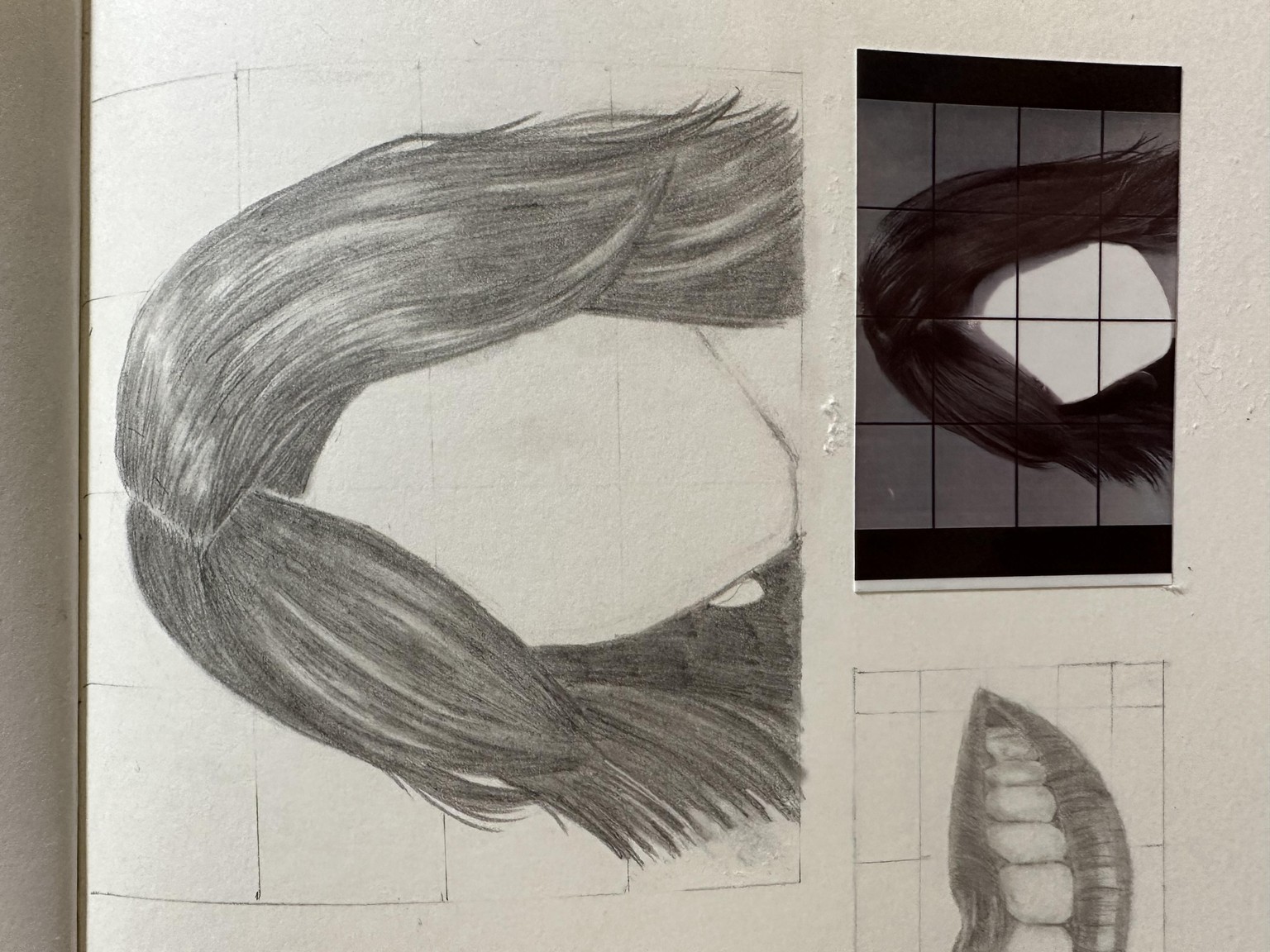 Class notes and final portrait - image 3 - student project