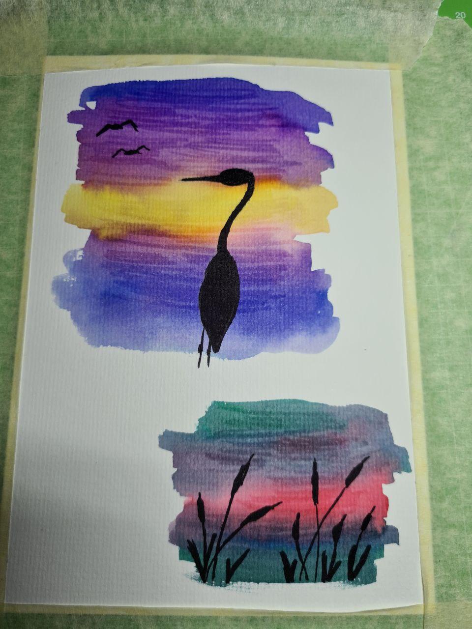 Aquarellmalen mit Brush Pens - image 3 - student project