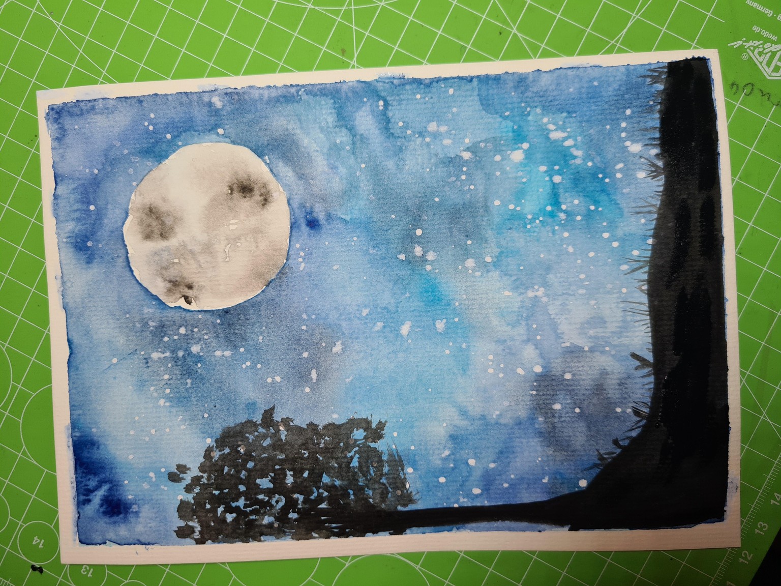 Watercolor Sunsets - image 3 - student project