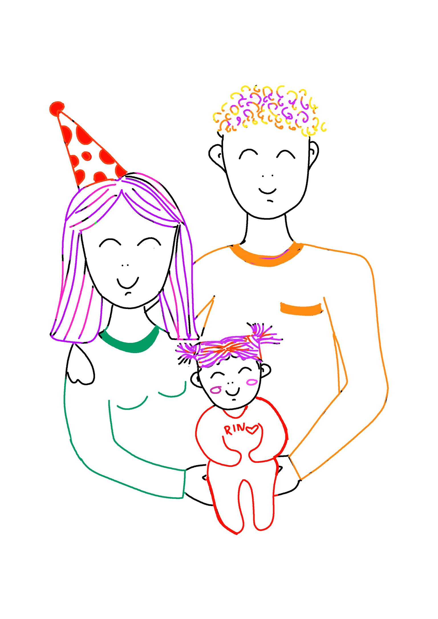 Simple drawing and coloring - image 2 - student project