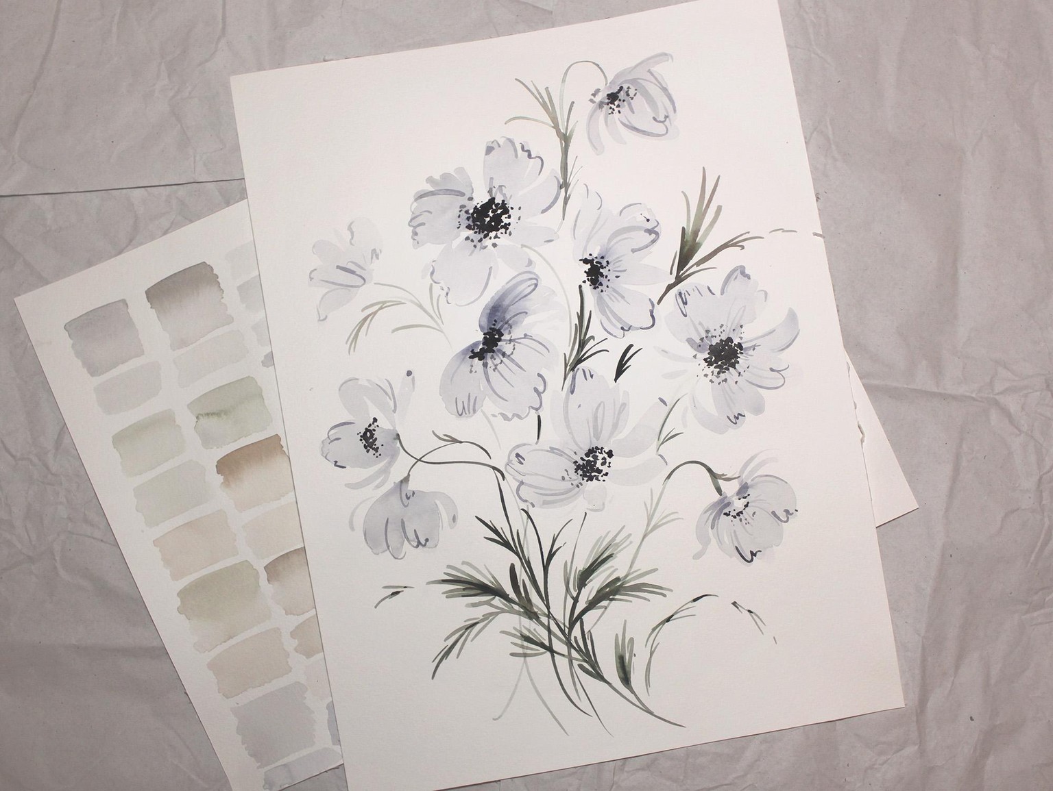 White Watercolors - image 1 - student project