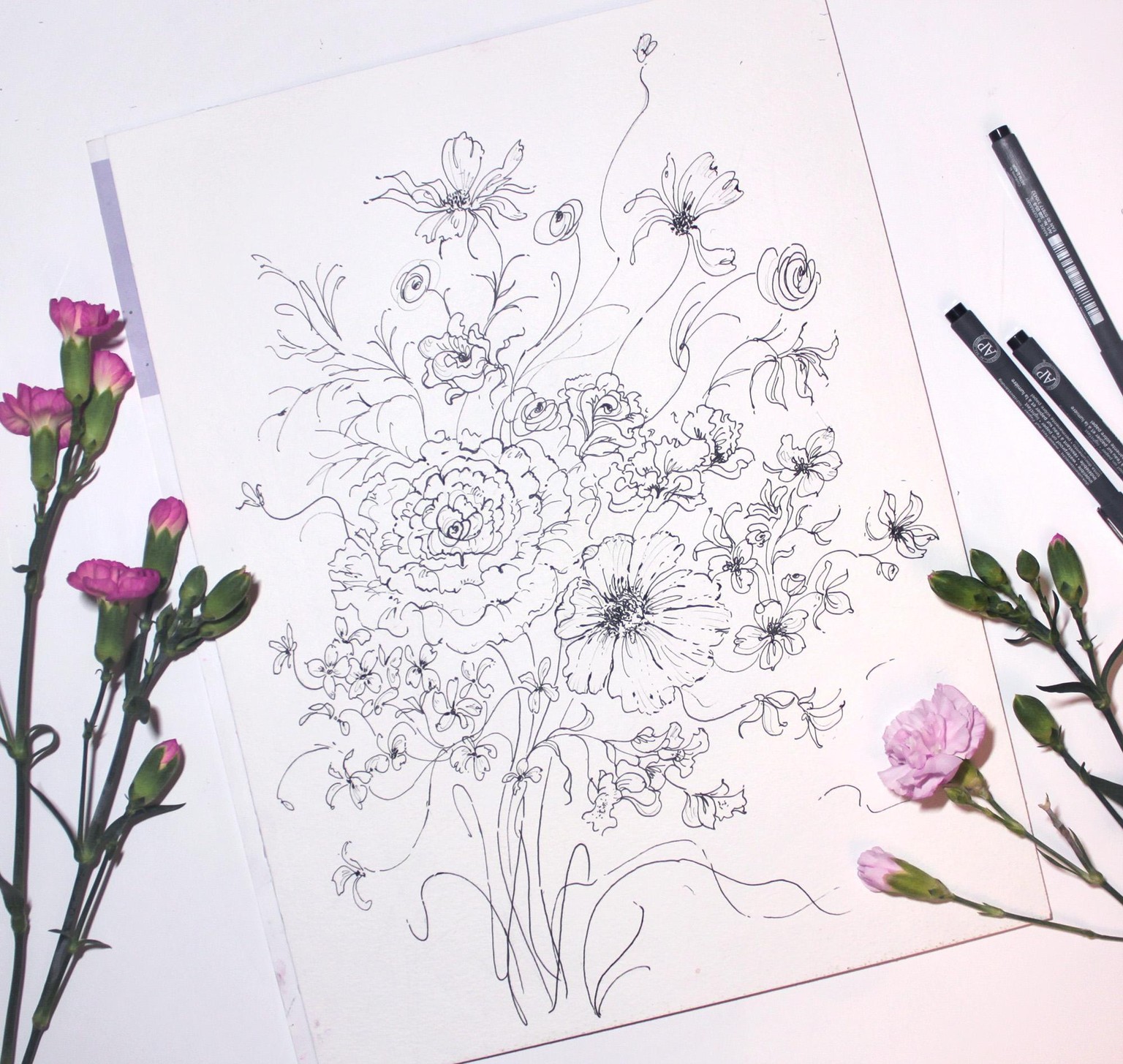 Line and Wash for Beginners - image 1 - student project