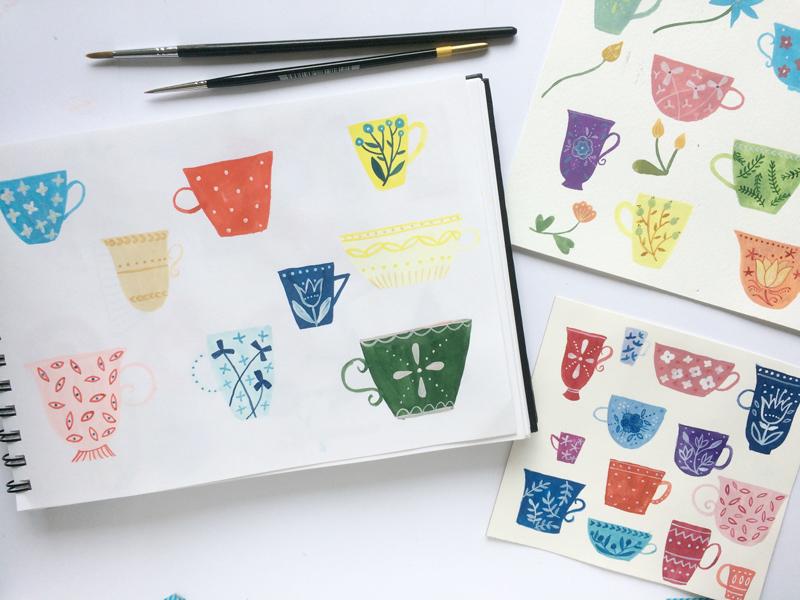 Painting simple objects in gouache - image 1 - student project