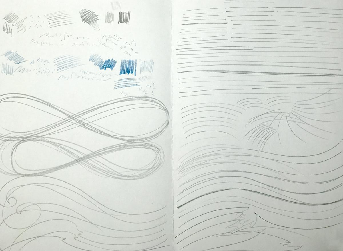 Sketching nature exercises + demos - image 1 - student project