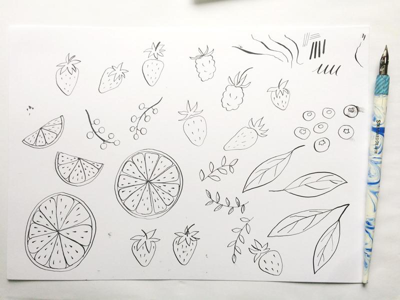 Berry + Orange Ice Cream - image 2 - student project