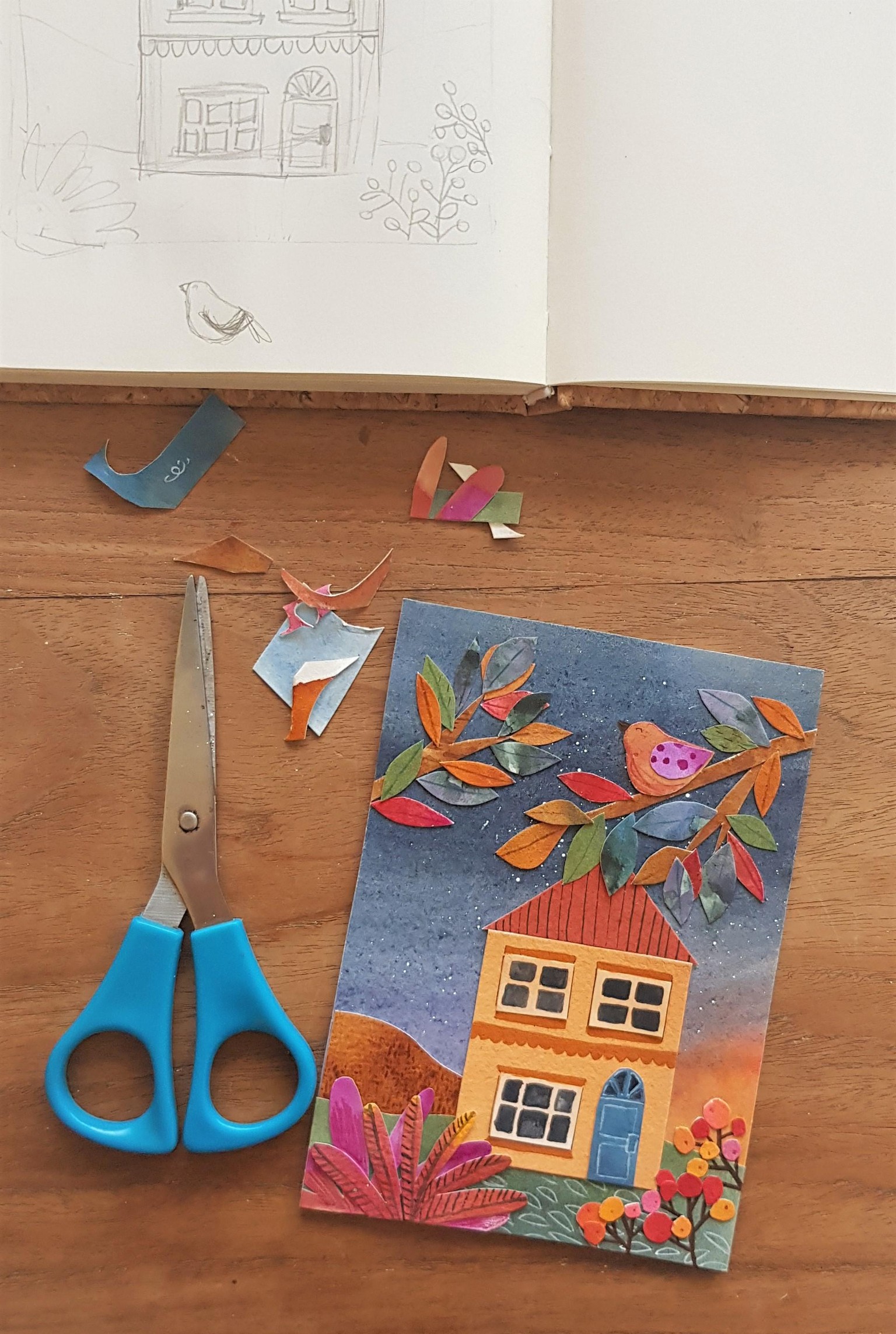 house in autumn - image 1 - student project