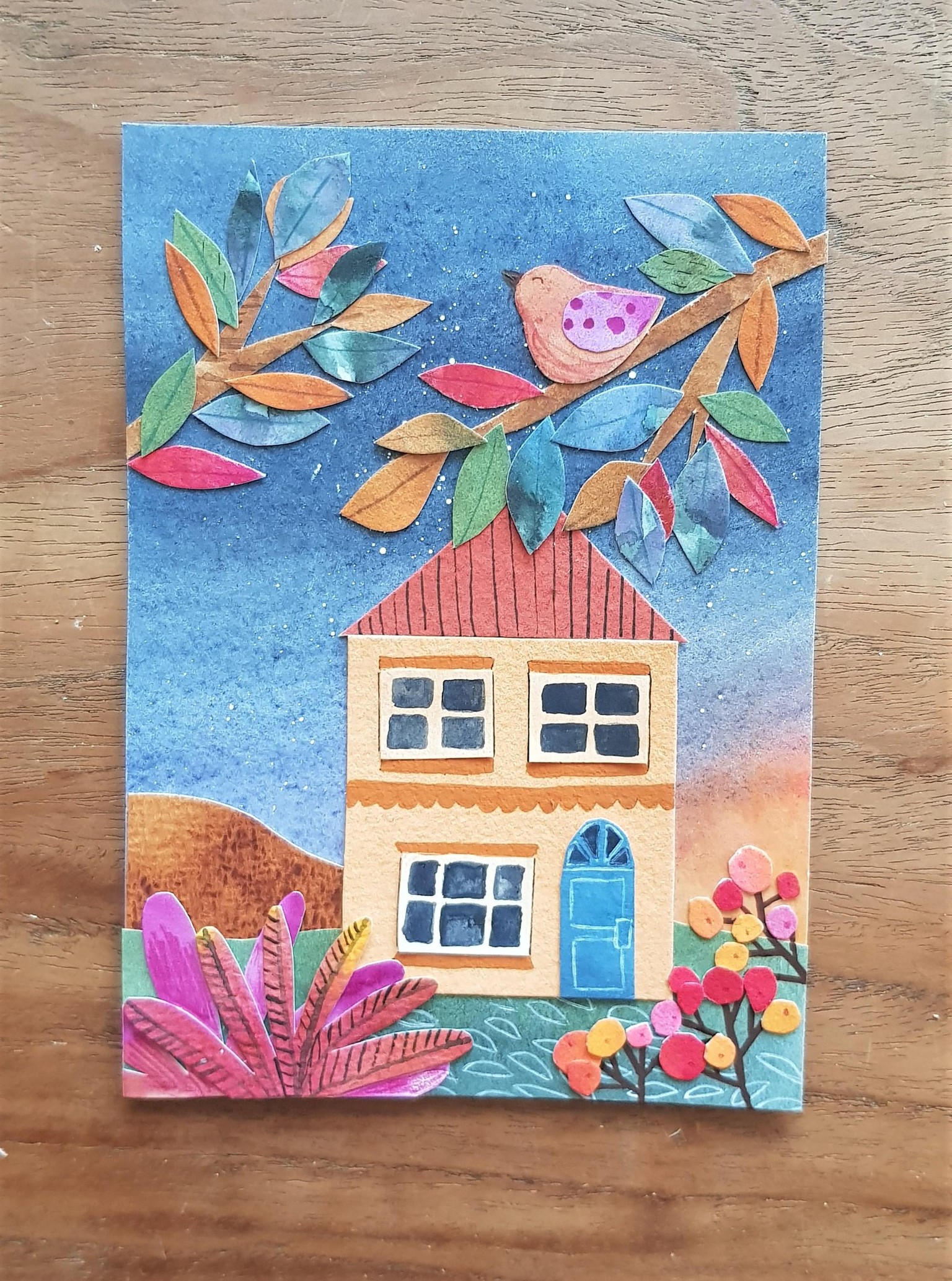 house in autumn - image 2 - student project