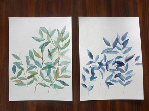 Botanical Watercolor Illustrations - image 3 - student project