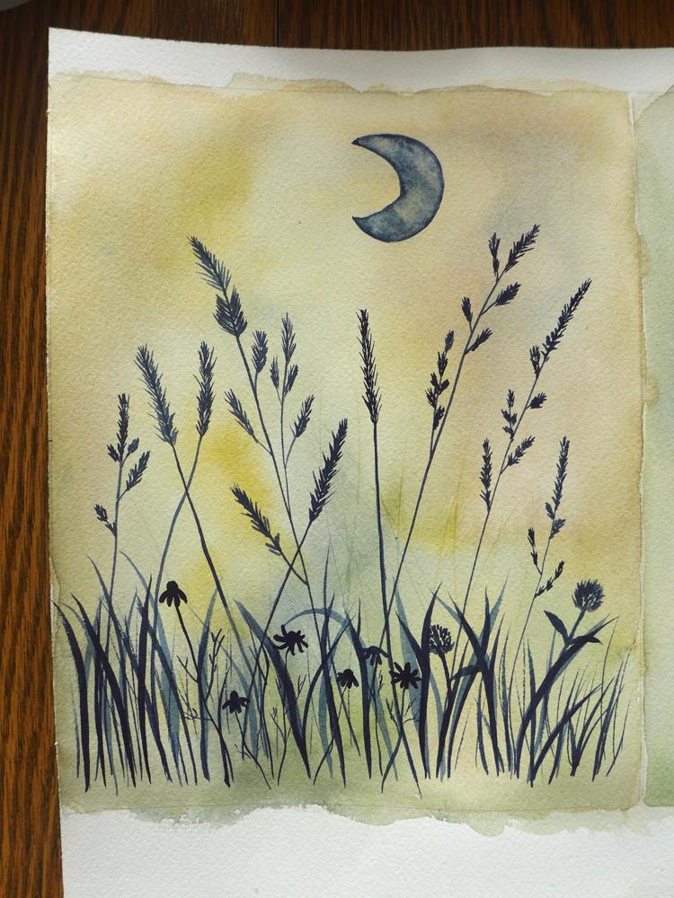 Botanical Watercolor Illustrations - image 2 - student project