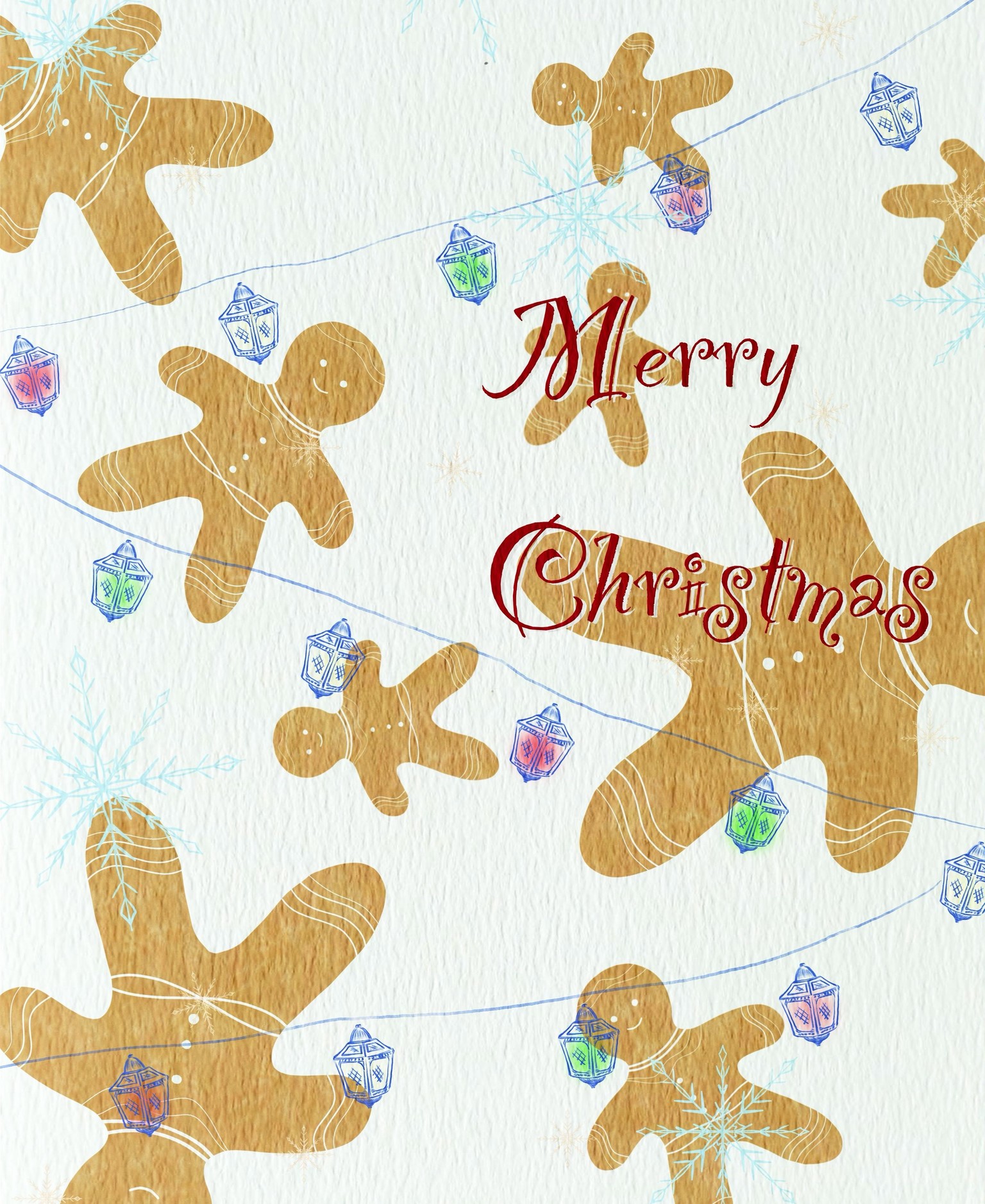 Watercolour Christmas Cards - image 3 - student project