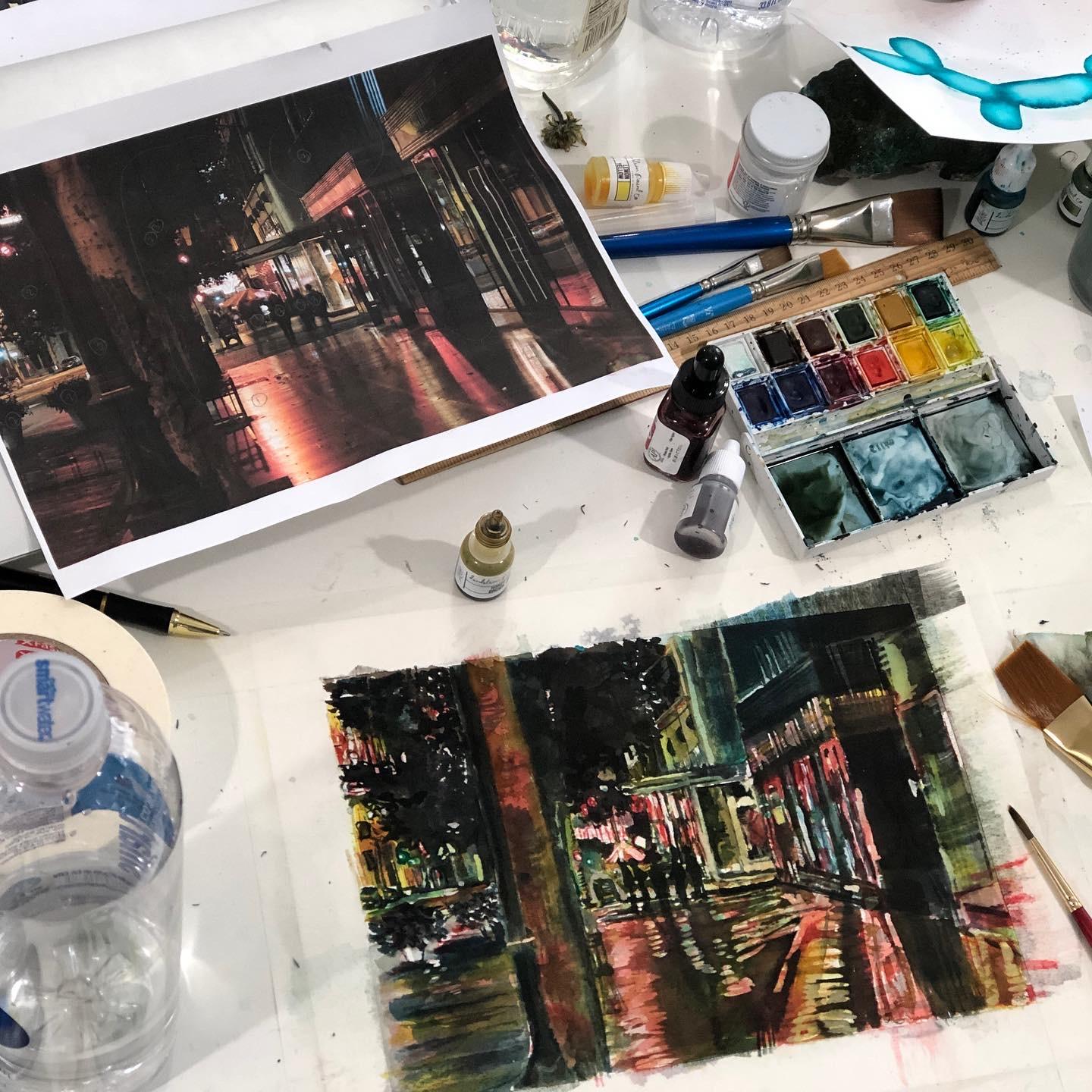 Nighttime in LA - image 1 - student project