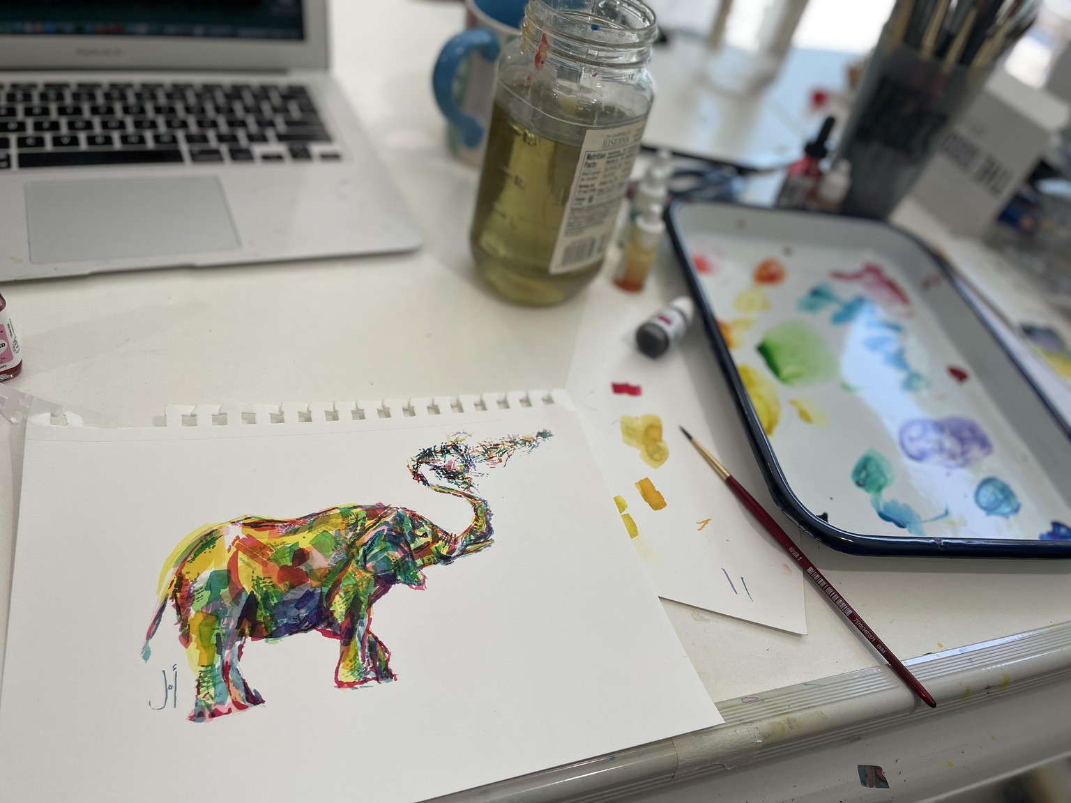 The Playful Elephant - image 1 - student project