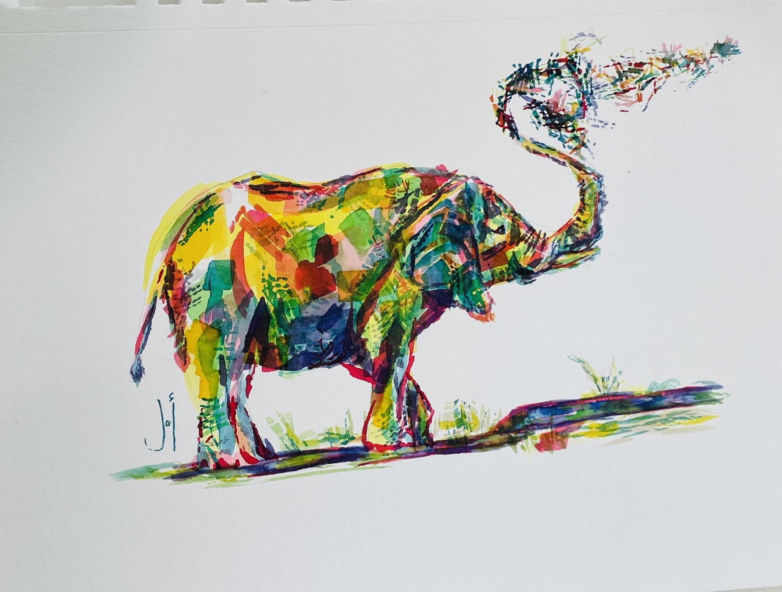 The Playful Elephant - image 3 - student project