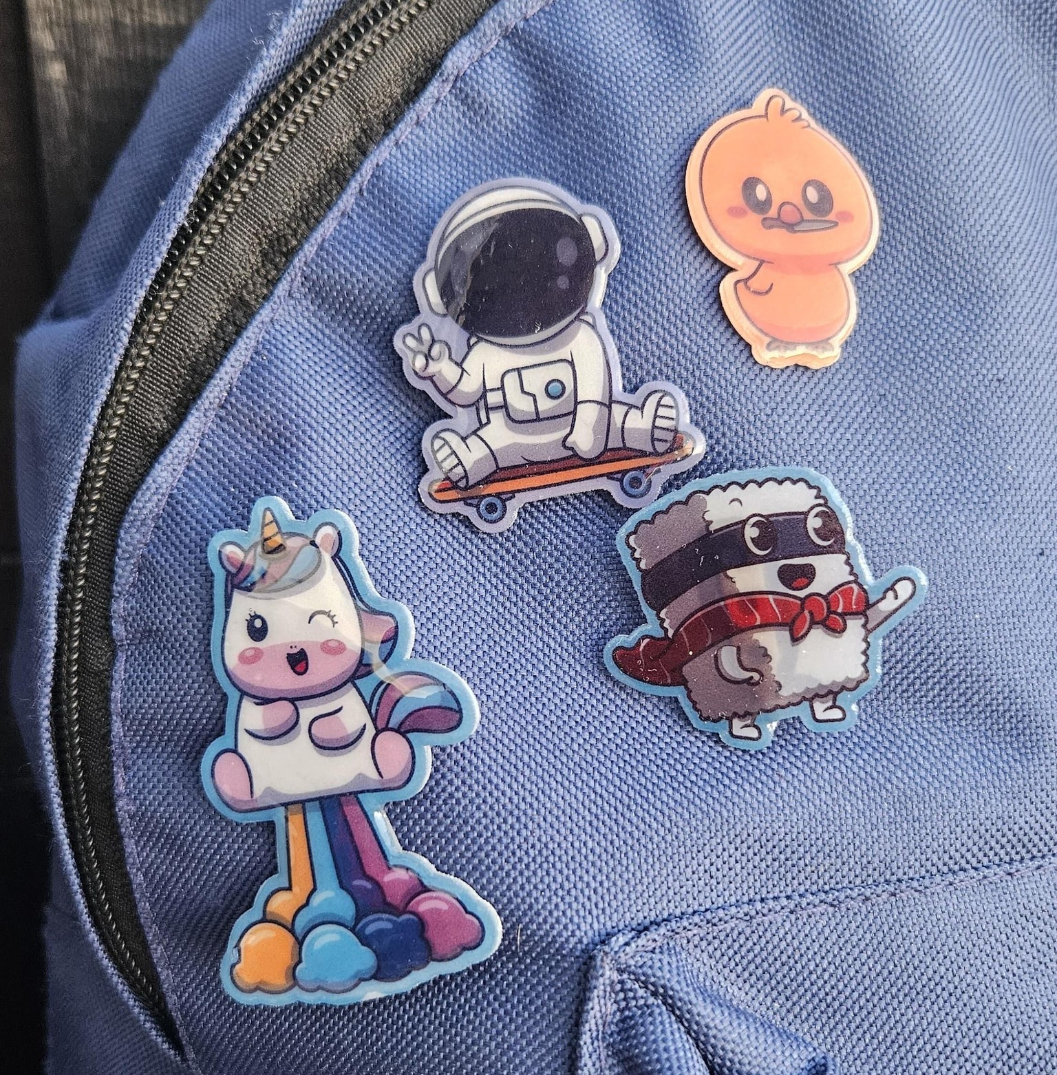 Backpack pins (using freepik) - image 4 - student project