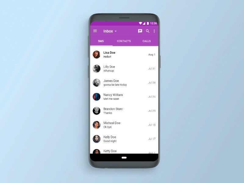 Messaging app - image 3 - student project