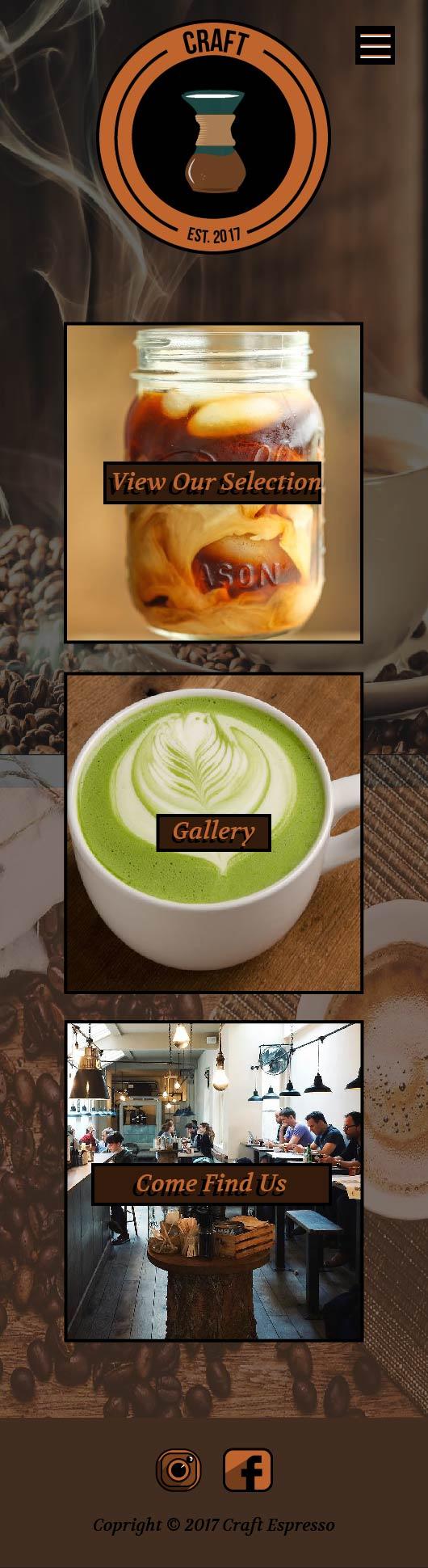 Craft Espresso - image 3 - student project
