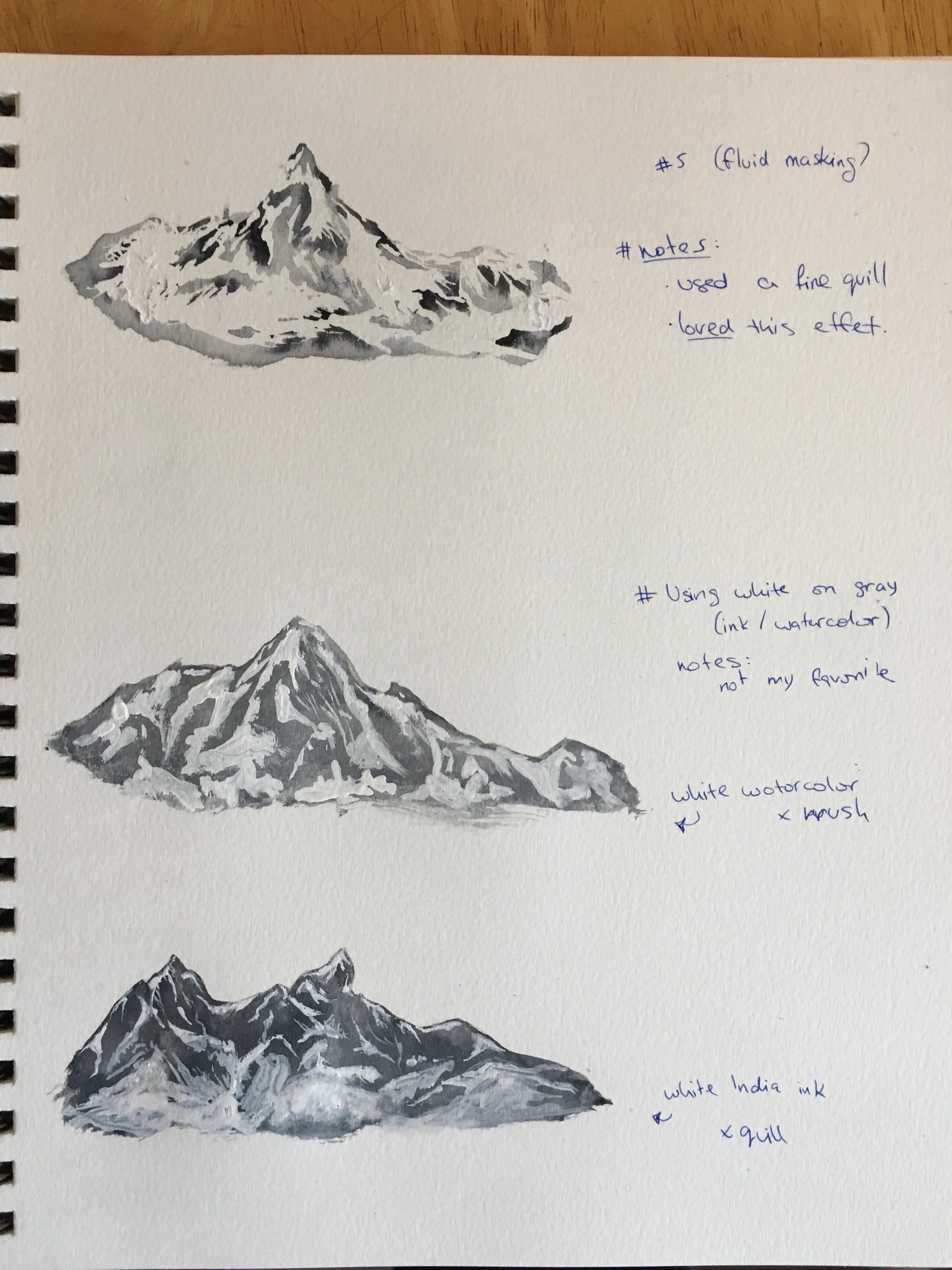 Mountains exercises - image 3 - student project