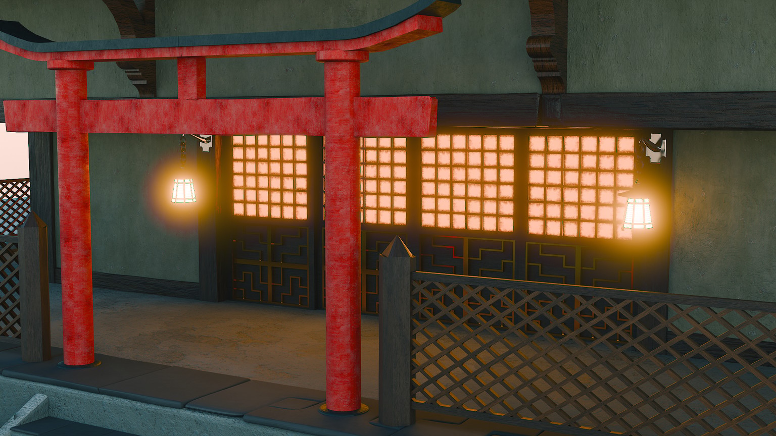 Japanese temple - image 4 - student project