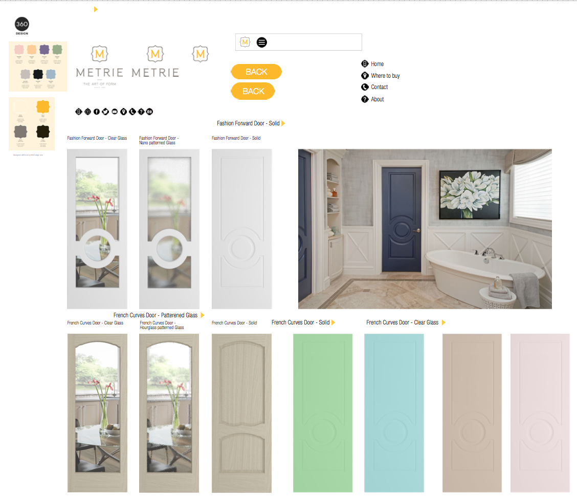 Metrie Door App - image 4 - student project