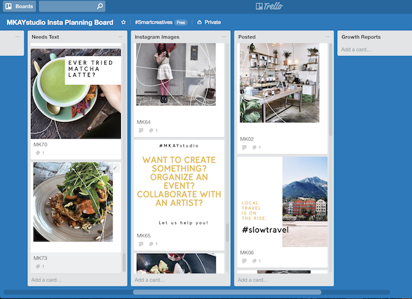 MKAYstudio Insta Planning Board - image 1 - student project