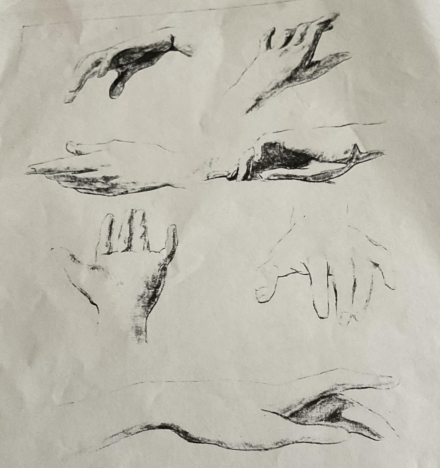 Beginner Finger Drawing: How to Draw Hands - image 1 - student project