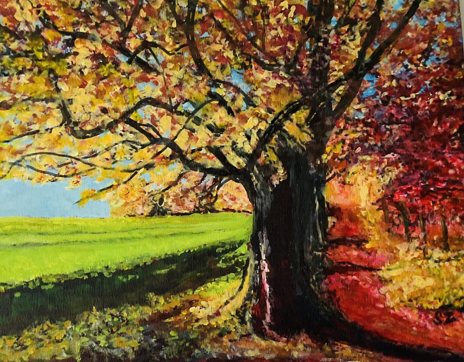 Acrylic Painting from a Reference Photo - image 2 - student project