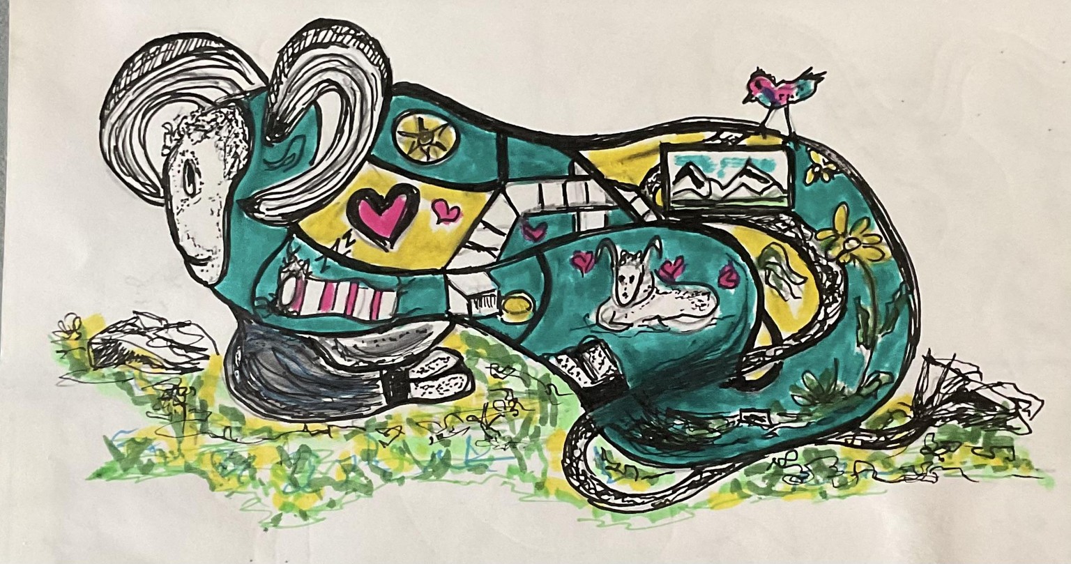 Character Doodle creating interior spaces with any objects - image 1 - student project