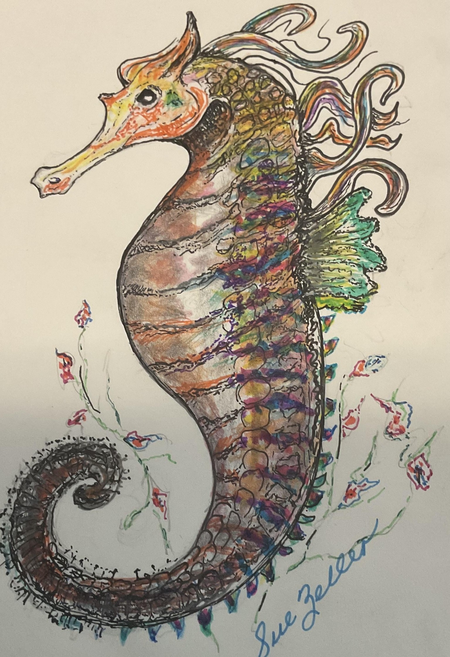 Animal Illustration: Pen and Ink by Sue Zeller - image 1 - student project