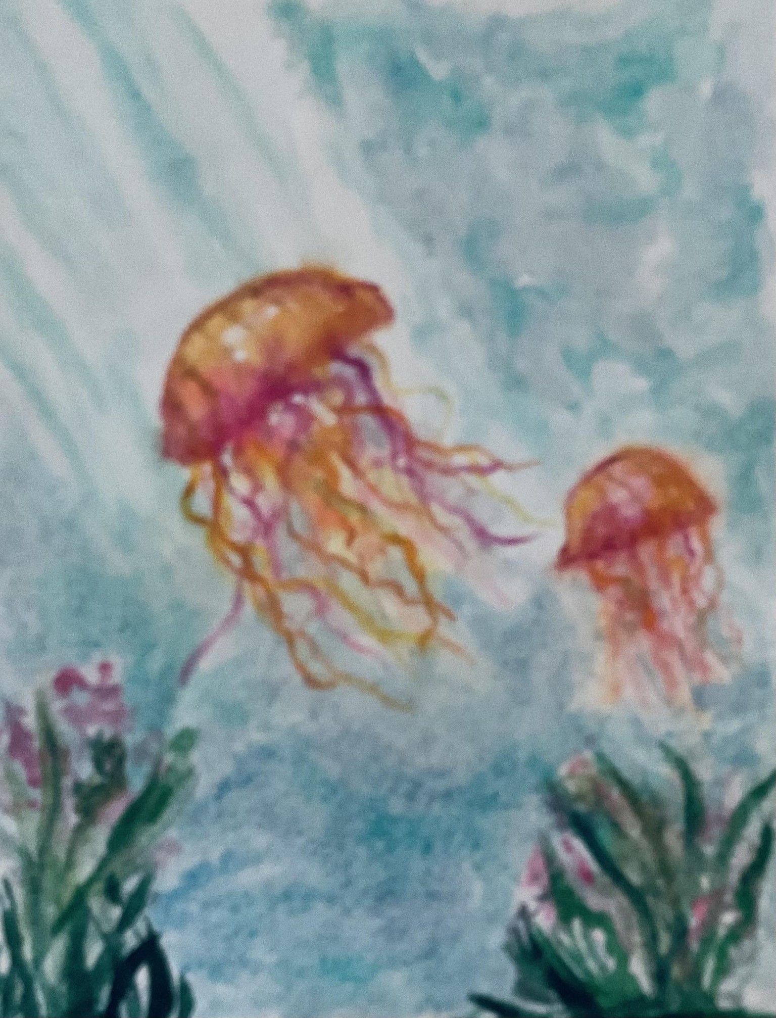 Underwater With Watercolors - The Magic of Transparency - image 1 - student project