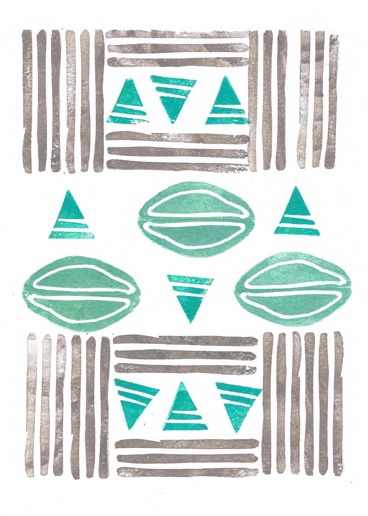 Abstract and geometric print - image 4 - student project