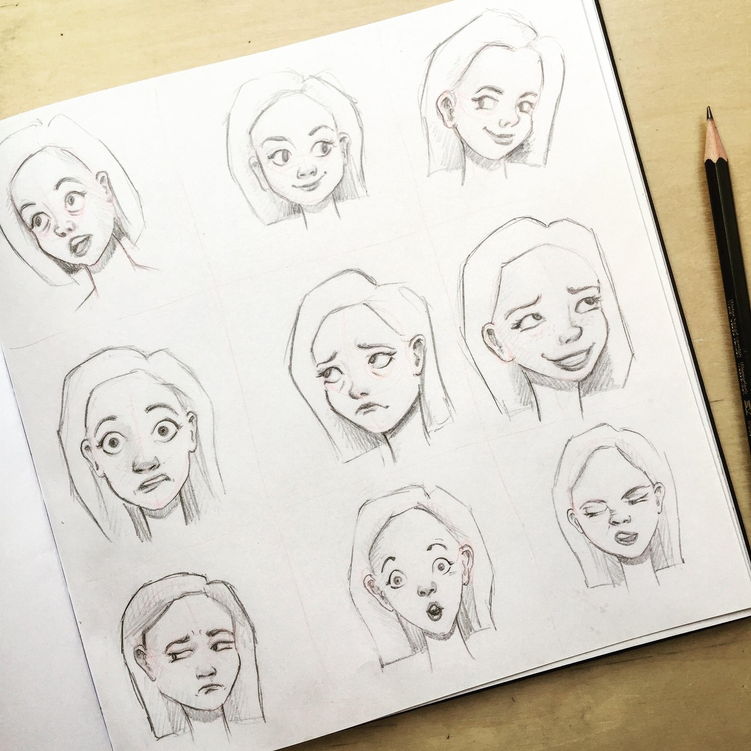 Practicing Facial Expressions - image 2 - student project