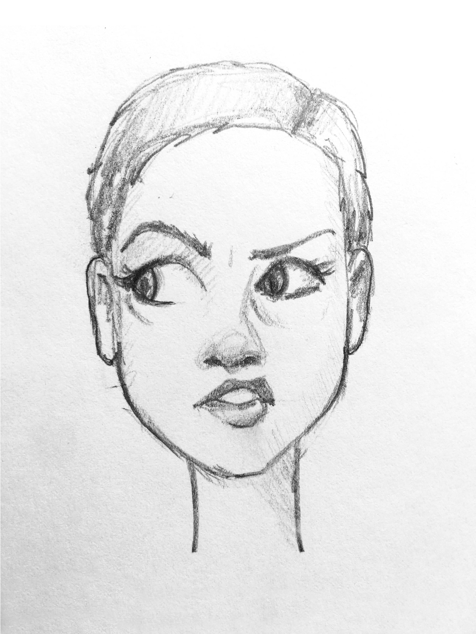 Practicing Facial Expressions - image 4 - student project