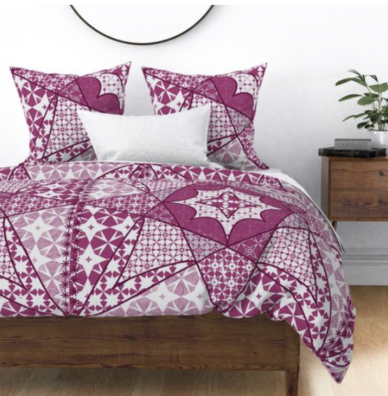 Rose Star Quilt - image 1 - student project