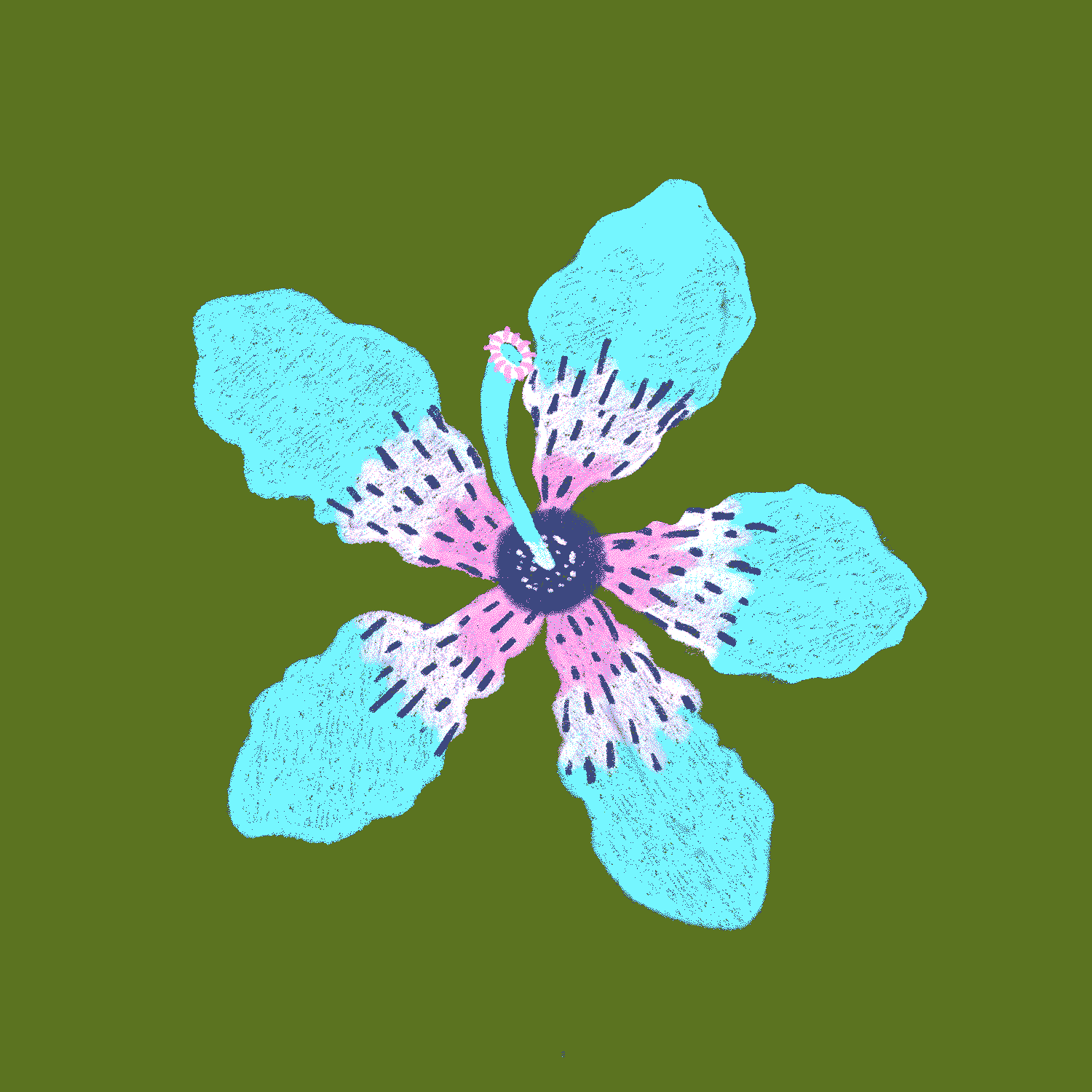 Color separation for procreate motive - image 2 - student project