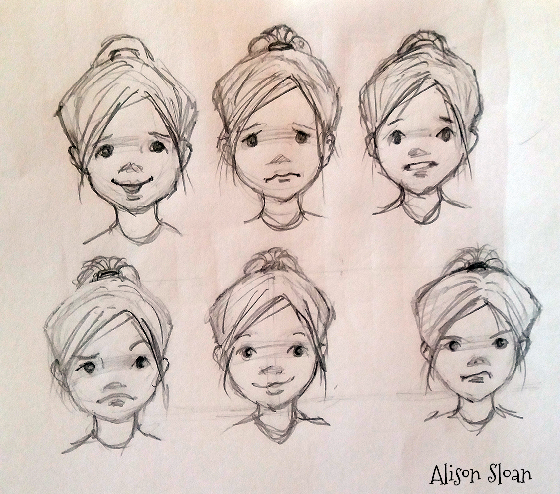 warm up character expressions - image 1 - student project