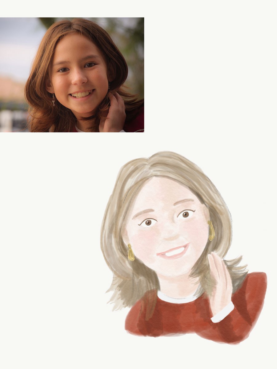 My first little girl - image 2 - student project