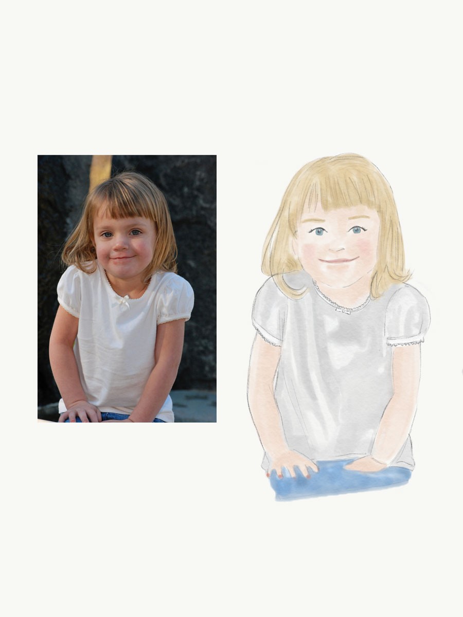 My first little girl - image 1 - student project