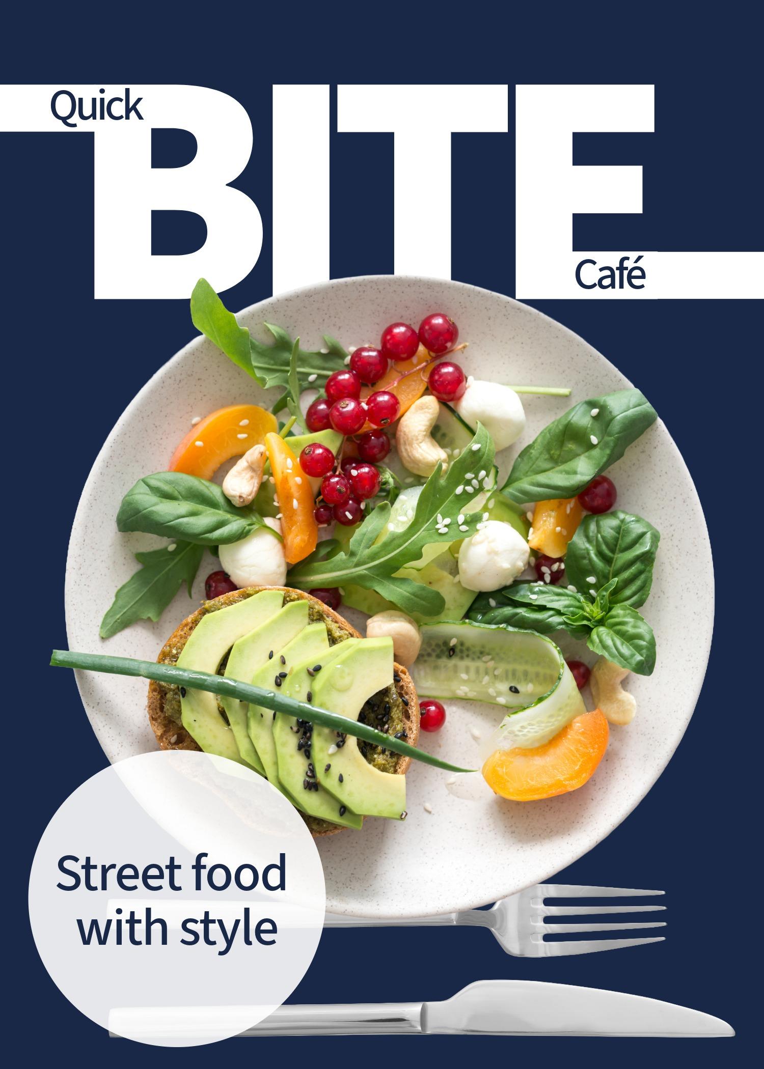 Quick Bite Café Menu - image 1 - student project