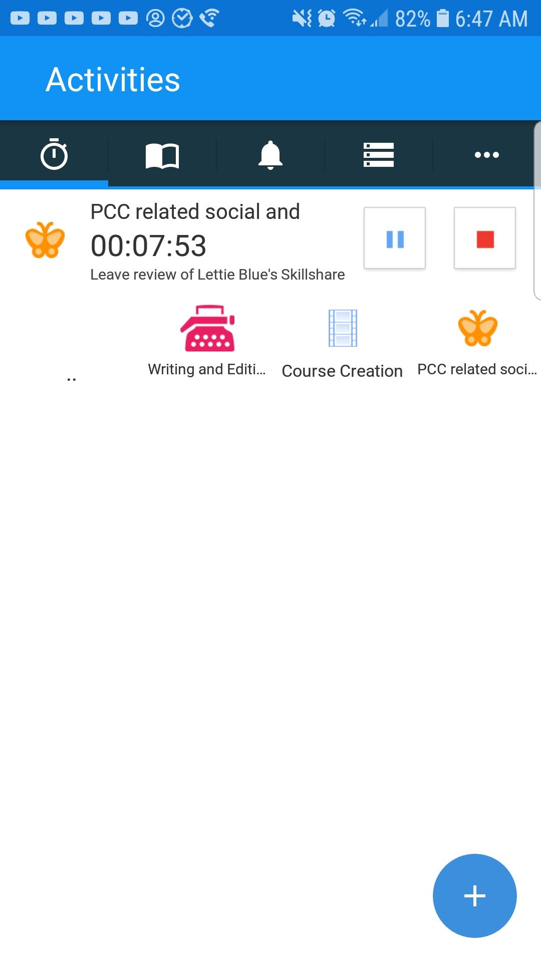 Starting to Track Time - image 1 - student project