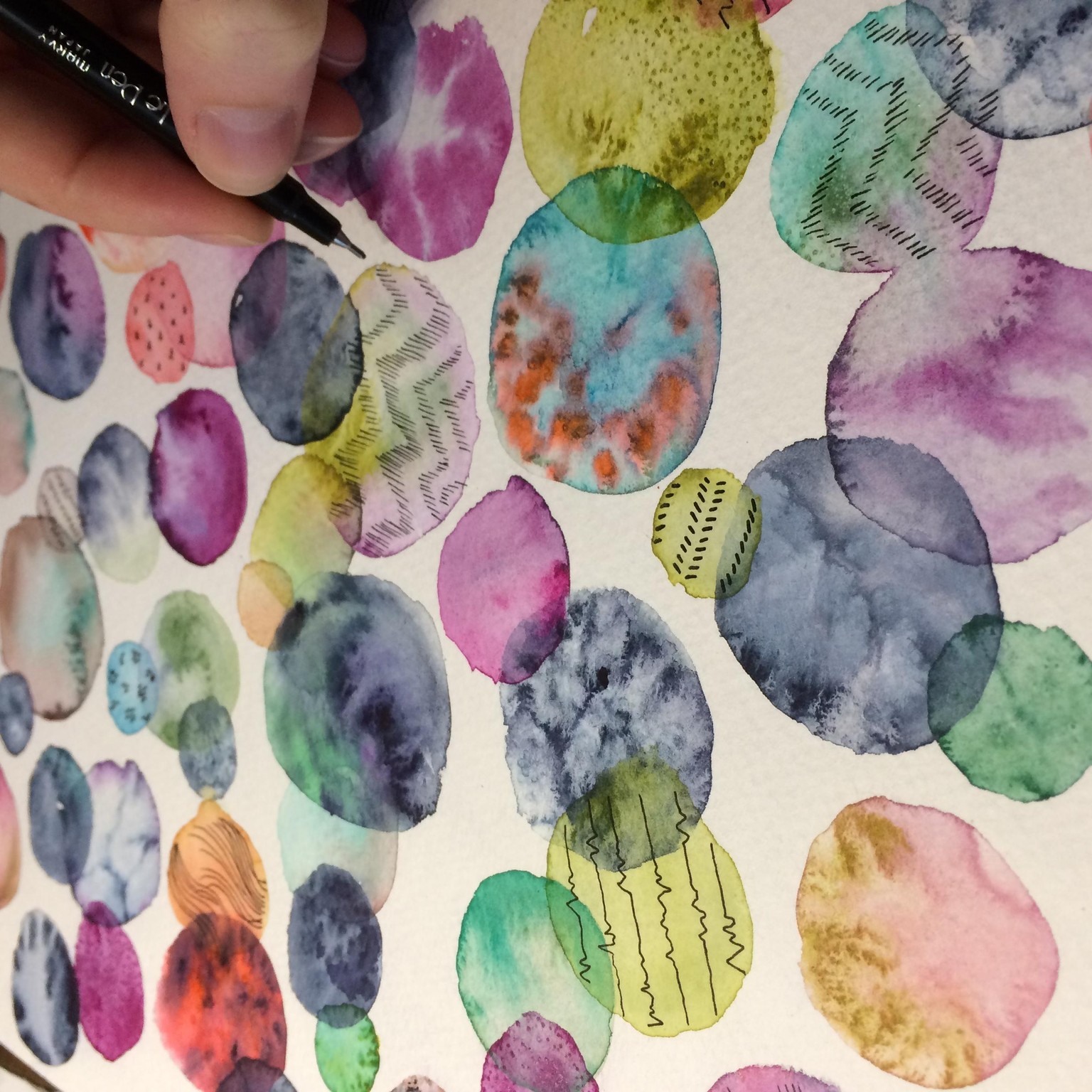 Magical Iris Floral Study - image 9 - student project