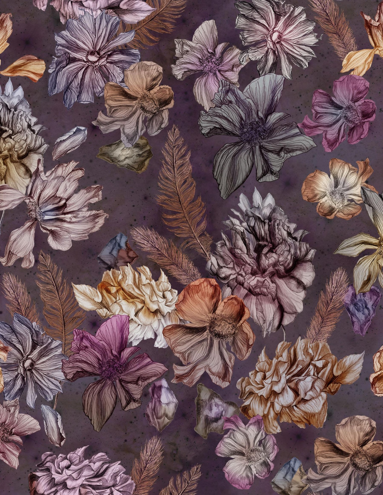 Magical Iris Floral Study - image 13 - student project