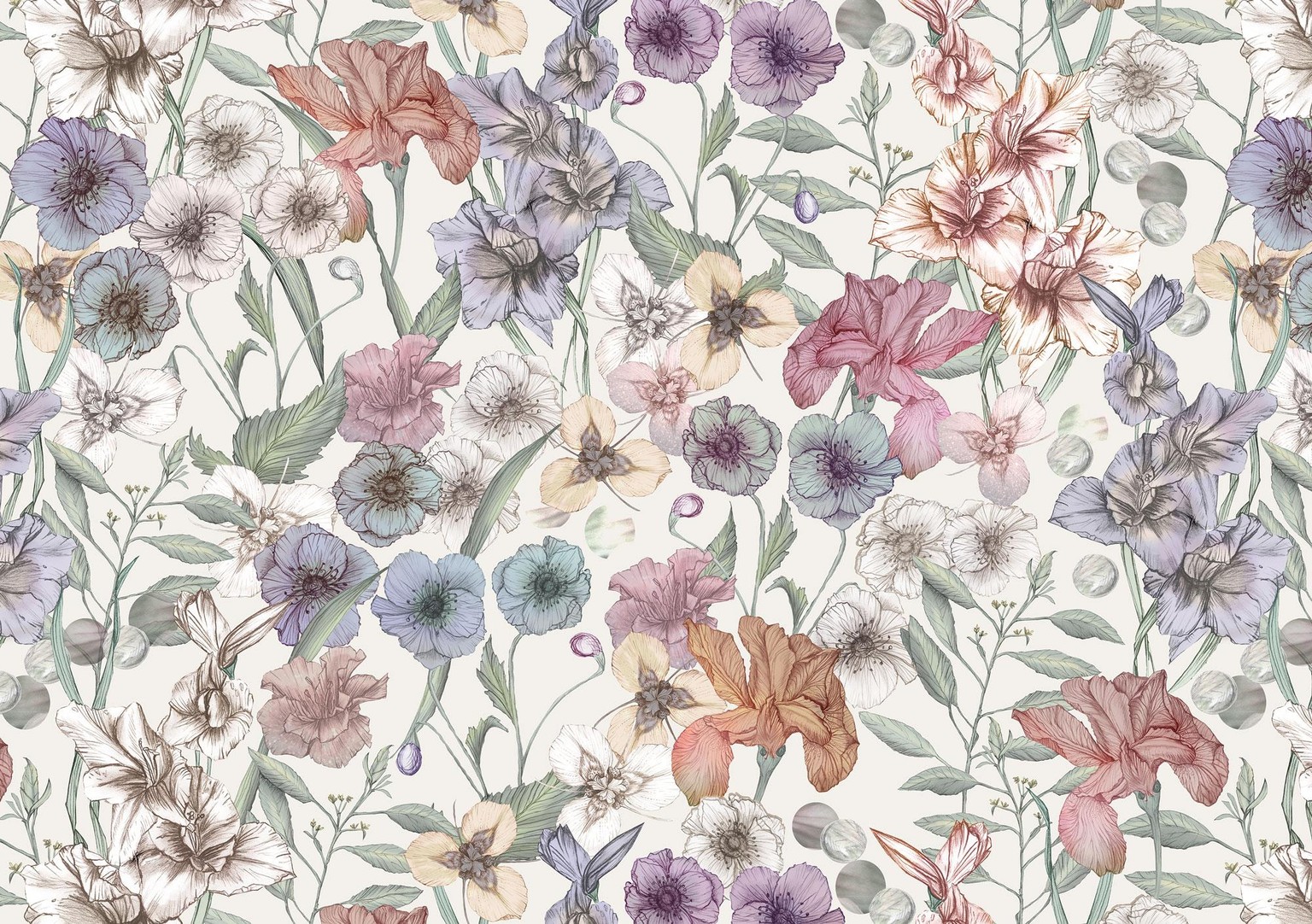 Magical Iris Floral Study - image 6 - student project